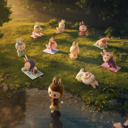 Labubu Relaxing Yoga Series Blind Box - Eco-Friendly Vinyl Figures + Zen Secret Edition!